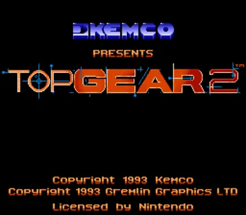 Top Gear 2 (USA) screen shot title